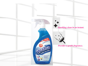 Limpiador de Vidrios Waha 500gx 12 Botellas Limpieza Eficaz de Manchas Difíciles - Product Image 2