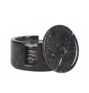 Nouveau design décoratif écologique Sous-verres en marbre et en bois Sous-verres de luxe de haute qualité à un prix abordable - Product Image 4