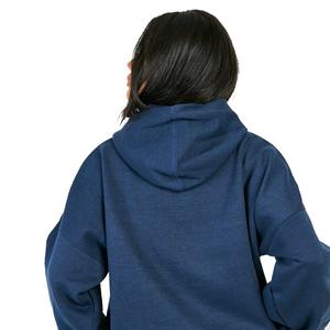 Sudaderas con Capucha Extra Grandes de Algodón Azul Personalizadas, Ecológicas, Transpirables, para Mujer, Talla Grande, Lisas, con Logotipo Personalizado - Product Image 3