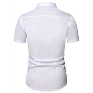 Chemise de travail mécanicien 2026 avec logo personnalisé, polyester fluorescent haute visibilité, durable, lavable, coupe confortable - Product Image 6