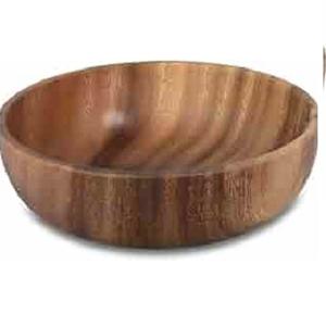 Japanese <b>Bamboo</b> Fruit Salad Bowl Hotel Home Kitchen Decorative Wooden Dessert Food Contact Safe for Parties - Product Image 3