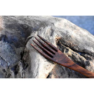 Antique Wooden Cutlery <b>Set</b> Perfect For Weddings Restaurants And Gift Supplies Elegant <b>Flatware</b> <b>Set</b> Of Two Different Shapes - Product Image 2