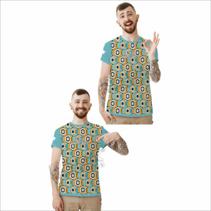 Camisetas ajustadas con logotipo personalizado para hombre, camisetas de color sólido de alta calidad para hombre, camisetas de sublimación para hombre - Product Image 5