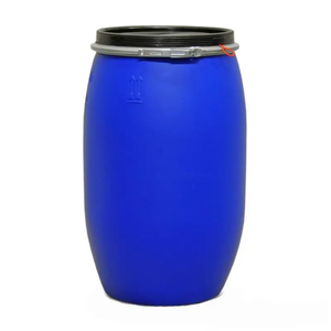 Fût d'eau en plastique bleu 200L Modèle 1210 Prêt - Product Image 3