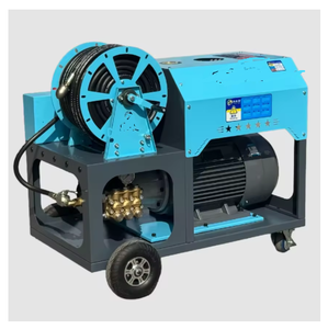 Hidrolavadora Eléctrica de Alta Presión Serie 6020, 200 Bar, Limpiador de Tuberías, 22 kW, Chorro de Agua Fría para Alcantarillado - Product Image 4