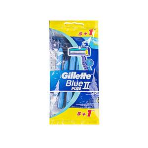 <strong>Gillette</strong> <strong>Blue</strong> <strong>2</strong> Plus Razors 5+1 - Product Image 1
