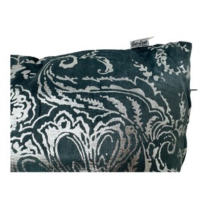 Set di 2 Cuscini Decorativi in Tessuto Argento 40x40 cm, Cuscini Portatili per Divano con Imbottitura per Uso Domestico - Product Image 4