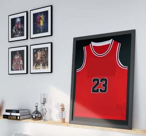 Jersey Frame - Nuevo Marco de Fotos para Niños, Estuche de Exhibición, <span class=keywords><strong>Golden</strong></span> <span class=keywords><strong>State</strong></span> <span class=keywords><strong>Warriors</strong></span>, Arte Conmemorativo Juvenil, Decorativo, Moderno y Ecológico - Product Image 2
