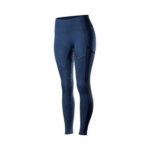 Mallas de montar personalizadas OEM para mujer, pantalones impermeables de caballo de montaña de cintura media/alta, pantalones ecuestres - Product Image 1