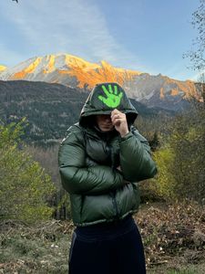 Veste matelassée tendance, réactive à la chaleur, change de couleur lorsqu'elle est exposée à la chaleur ou à l'eau, unisexe - Product Image 4