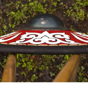 Escudo redondo vikingo Escudo de metal medieval de artesanía Calvin - Product Image 2