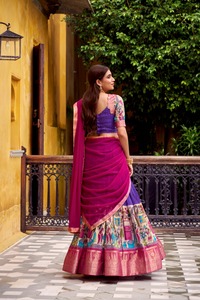 Designer indien Lahenga Choli Wedding Wear Women Wear Girls Wear Indian Lehanga Elegant Lehenga Choli - Product Image 6