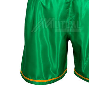 Short de boxe pour hommes le plus vendu à séchage rapide respirant avec taille élastique motif solide Design personnalisable - Product Image 4