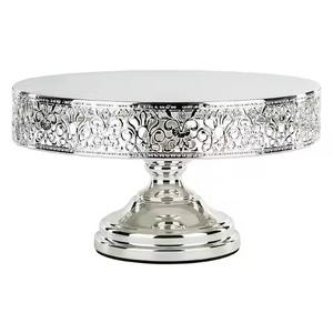 Elegante Soporte para Tartas de Metal Decorativo con Acabado Duradero, Perfecto para Banquetes de Lujo, Bodas y Decoración de Fiestas - Product Image 6
