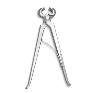 Meilleurs instruments pour les soins des chevaux, pinces à ressort, couleur argentée magnifique, lame tranchante, pinces à sabots, outils - Product Image 1