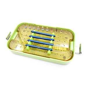 Kit de Implantes Dentales Universales Médicos Completos, Instrumentos Dentales Profesionales Reutilizables, Llave Dinamométrica Manual, Destornilladores - Product Image 4