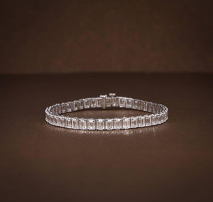 Delicate Diamond <b>Bracelet</b> For Women In Beautiful Setting With A Graceful Touch Of Sophistication Indian Supplier - Product Image 6