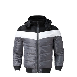 Chaqueta de Invierno para Hombre, de Alta Calidad, de Algodón, Estilo Bomber, Acolchada, Transpirable, de Secado Rápido, Personalizable en la Parte Delantera - Product Image 2