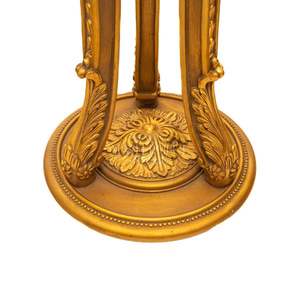Colonne décorative en bois ronde de luxe, piédestal - Product Image 4