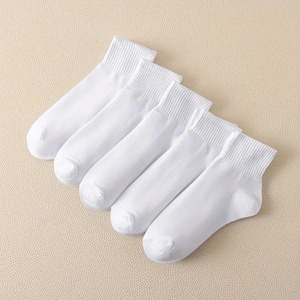 ถุงเท้าลูกเรือแบบคลาสสิกสำหรับผู้ชายถุงเท้ากีฬาใช้ได้ทั้งชายและหญิงสำหรับวิ่งบาสเก็ตบอลถุงเท้ากันลื่นระบายอากาศได้สำหรับกิจกรรมกลางแจ้ง - Product Image 2