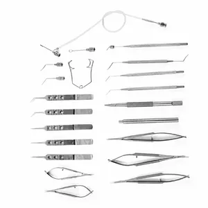 Ensemble d'instruments microchirurgicaux ophtalmologiques, manuel, pour chirurgie de la cataracte, outils en acier inoxydable, taille et couleur personnalisées - Product Image 2