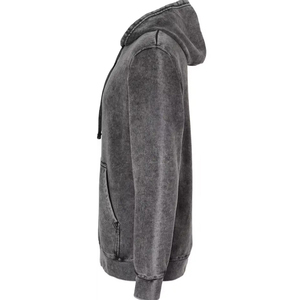 Personnalisé Hommes Surdimensionné Boxy Sweat À Capuche Pull Vintage Épais Coton Lavé À Capuche Streetwear Sweat Hommes À Capuche - Product Image 4