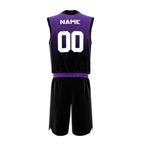 Uniformes Deportivos de Baloncesto de Talla Grande de Alta Calidad, Conjuntos de Uniformes Sublimados Hechos a Medida, Transpirables, Precio al por Mayor OEM - Product Image 2