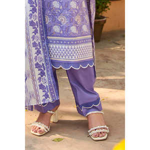 Traje de 3 Piezas Estampado para Mujer con Dupatta CL-52692, una Colección - Product Image 1