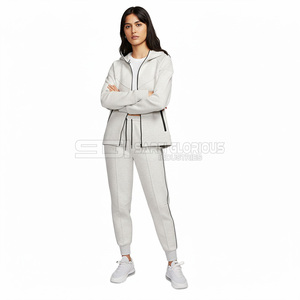 Nouveauté 2024, survêtement d'hiver brillant pour hommes et femmes, tendance, meilleure qualité, coupe-vent, ensembles de mode promotionnels - Product Image 5