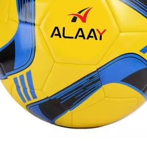 Alaay Ballon de football Vente directe Impression personnalisée en cuir PU/PVC pour l'entraînement et le jeu Taille 5/4/3/2 - Product Image 5