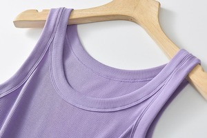 Mujer Color personalizado O-Back Sports Yoga Bras Tank Tops Venta caliente - Product Image 6