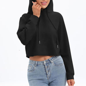 Sweat-shirt de sport personnalisé pour femme, imprimé, en tissu épais, respirant, à séchage rapide, léger, chaud, pull-over, mode automne-hiver - Product Image 4