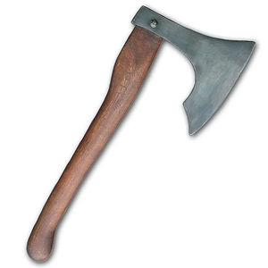 Hache tactique à manche en bois massif, hache à fendre le bois faite à la main pour le camping en plein air, tête en acier – Offre spéciale - Product Image 6