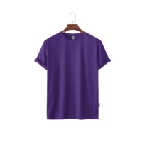 Camiseta de Verano 2026 para Hombre, Talla Grande, Color Liso, 100% Algodón, Secado Rápido, Transpirable, Fabricante OEM, Venta al Por Mayor, Ropa Personalizada
