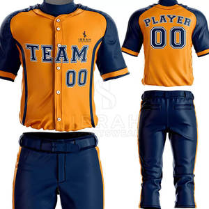 Conjunto de Camiseta y Pantalones de Béisbol de Alta Calidad con Logotipo Personalizado para Jugadores Juveniles y Adultos en Material Transpirable - Product Image 3