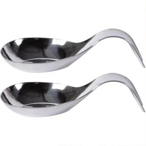 Stainless Steel Black <b>Spoon</b> <b>Rest</b> For Kitchen Indian-Made Metal Kitchen Holder for Spatulas <b>Spoons</b> Tongs More - Product Image 3