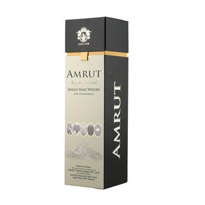 Emballage recyclable de boîte de bouteille rigide de Kraft brun pour des bouteilles de vin/jus éponge de gaufrage élégante mate écologique de stratification - Product Image 2