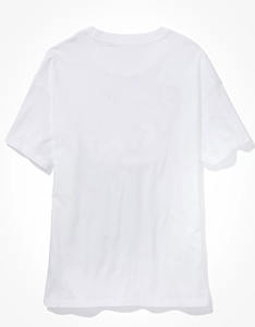 Camiseta Extra Grande de Mujer, 100% Algodón Ecológico de Alta Calidad, Diseño de Hombros Caídos, Impresión de Logotipo Personalizado, Transpirable y de Secado Rápido - Product Image 5