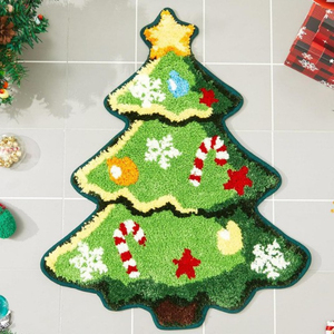 Jupe de Sapin de Noël Grande Taille en Velours, Housse de Base pour Arbre de Noël, Décoration de Fête, Accessoires de Noël pour Intérieur, Personnalisable en Usine - Product Image 1