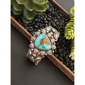Randy Boyd Royston Fashion Cuff Bracelet with Turquoise & Sterling Silver Elegant Accessory - Product Image 4