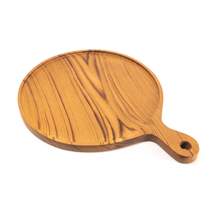 Multipurpose Mango Wood <b>Serving</b> Tray <b>with</b> Handle <b>Lid</b> and Chutney <b>Bowl</b> for Dining Kitchen and Gifting Use by Tradebyd - Product Image 3
