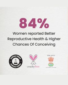 สูตรความอุดมสมบูรณ์ของ Narie กับ shatavari chasteberry jeevanti สำหรับการตกไข่สนับสนุนความแข็งแรงของระบบสืบพันธุ์และความสมดุลของฮอร์โมน - Product Image 6