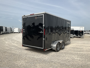 Remolque de Carga Cerrado 2026 Cross 7x16 con Eje Tándem, Remolque Utilitario con 84 Pulgadas de Altura Interior, Puerta de Rampa con Forma de V, Remolque de Carga con Capacidad de 7000 lb - Product Image 3