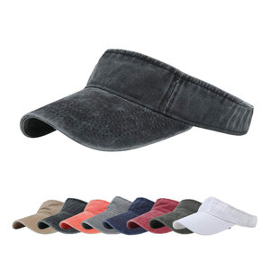 Casquette de soleil en gros, visière de sport réglable, respirante, pour course et entraînement en extérieur, fournisseur en gros - Product Image 1