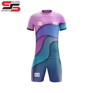 El mejor uniforme de fútbol de equipo personalizado de material con diseño de sublimación Ropa deportiva a la venta - Product Image 3