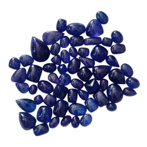 Pierre de couleur bleue naturelle, mélange de formes, pierres précieuses en vrac, fabrication de bijoux, pierre de Tanzanite, pierre de naissance de décembre AAA - Product Image 1