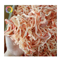 Cumi kering robek rasa kelapa, lezat kelapa kukus robek makanan ringan makanan laut bumbu