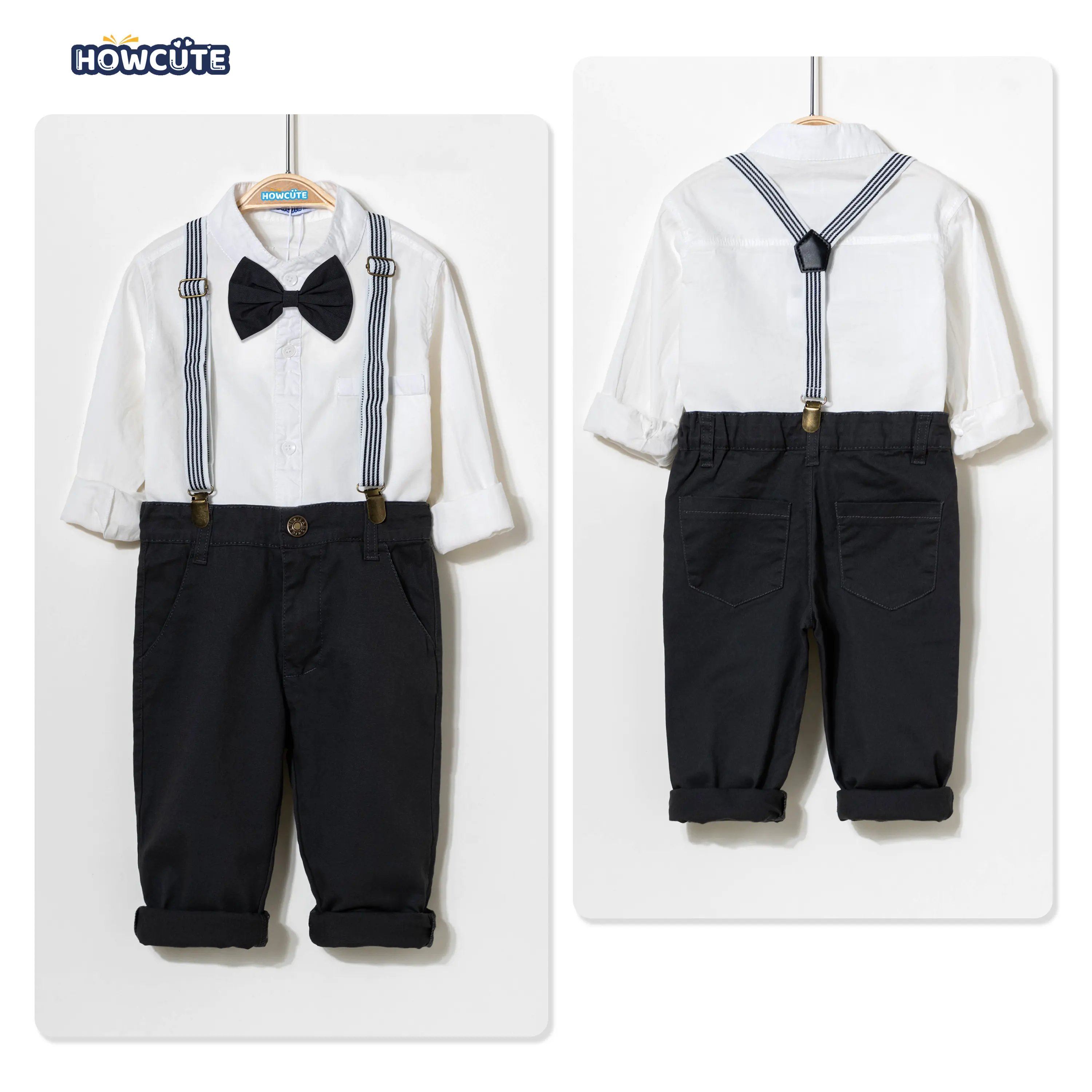 Kinderen Jongens Gentleman Feestjurk Pak Baby Jongen Kleding Sets Zomer Formele Shirt Sets