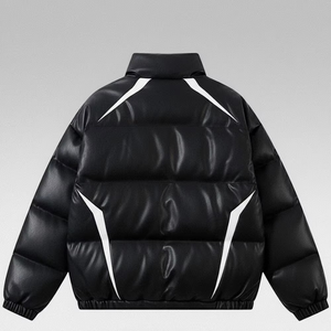 Nueva Chaqueta de Plumón Negra para Hombre, Diseño Personalizado, de Alta Calidad, Transpirable, con Capucha, para Invierno, a la Moda - Product Image 2