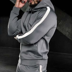 Conjunto de chándal lavado con ácido Unisex OEM, diseño personalizado, pantalones de chándal con capucha de peso pesado, chándal Unisex de alta calidad de otoño - Product Image 2